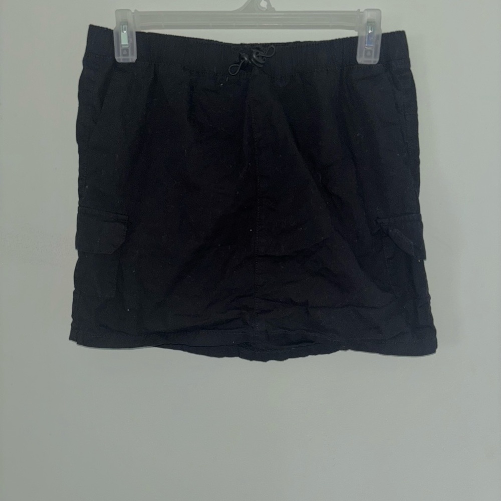 Urban Kids Black Cargo Skirt (Large)